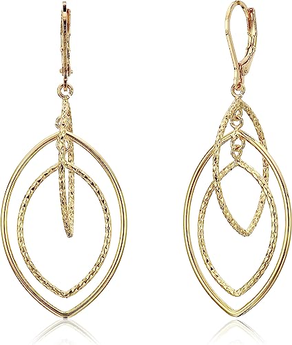 Anne Klein Orbital Earrings | 40plusstyle.com