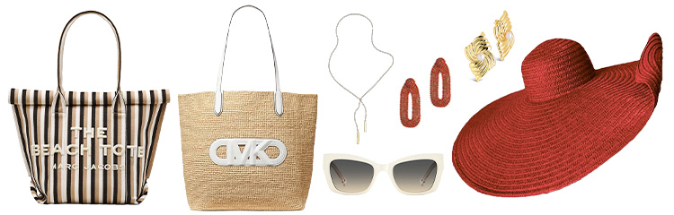 Accessories for women - beach outfits | 40plusstyle.com