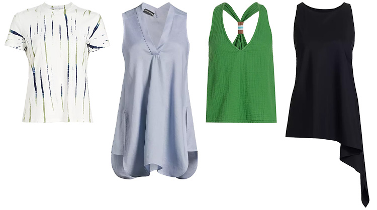 Women's beach outfits - Tops | 40plusstyle.com