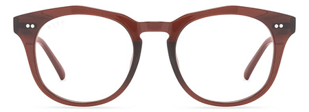 DIFF 50mm Small Round Optical Glasses | 40plusstyle.com