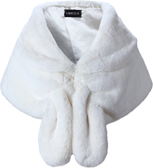 Caracilia Faux Fur Stole | 40plusstyle.com