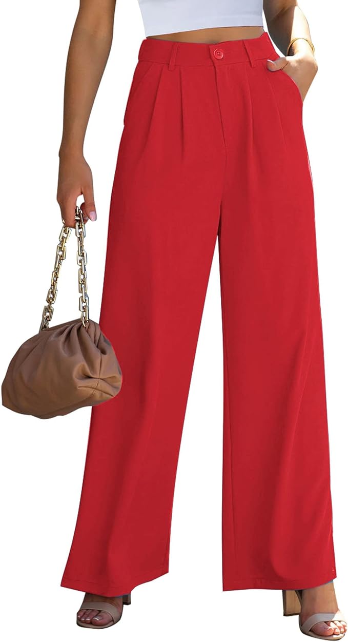 Amazon prime day sale - GRAPENT Wide Leg Trousers | 40plusstyle.com