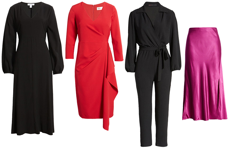 Dresses and skirts for parties | 40plusstyle.com