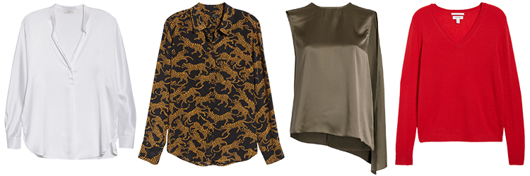 Tops for your festive outfits | 40plusstyle.com