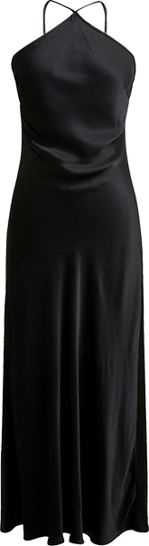 Perfect little black dress: J.Crew Collection Slip Dress | 40plusstyle.com
