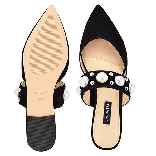 Nine West Baubble Dress Mules | 40plusstyle.com