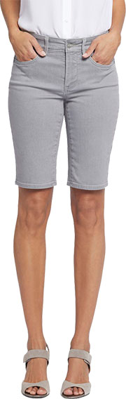 NYDJ Briella Denim Bermuda Shorts | 40plusstyle.com