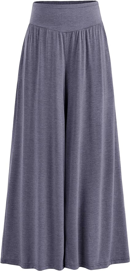 Amazon prime day sale - PRETTYGARDEN High Waisted Flowy Palazzo With Pockets | 40plusstyle.com