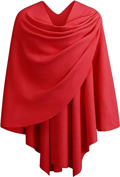 Formal dress cover up - PULI Large Cross Front Poncho | 40plusstyle.com