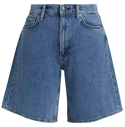 rag & bone McKenna Denim Bermuda Shorts | 40plusstyle.com