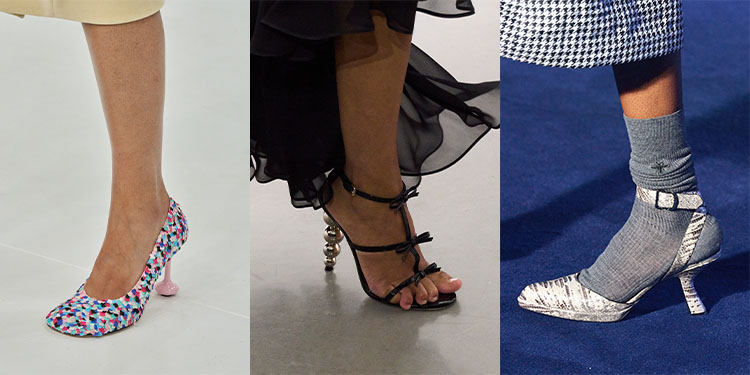 Shoes for Fall 2023: sculpted heels | 40plusstyle.com
