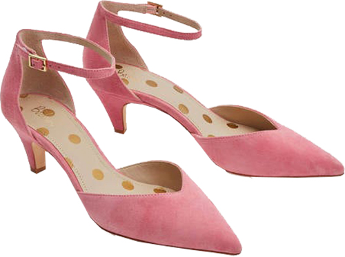 Low heel party shoes - Boden Ankle Strap Heels | 40plusstyle.com