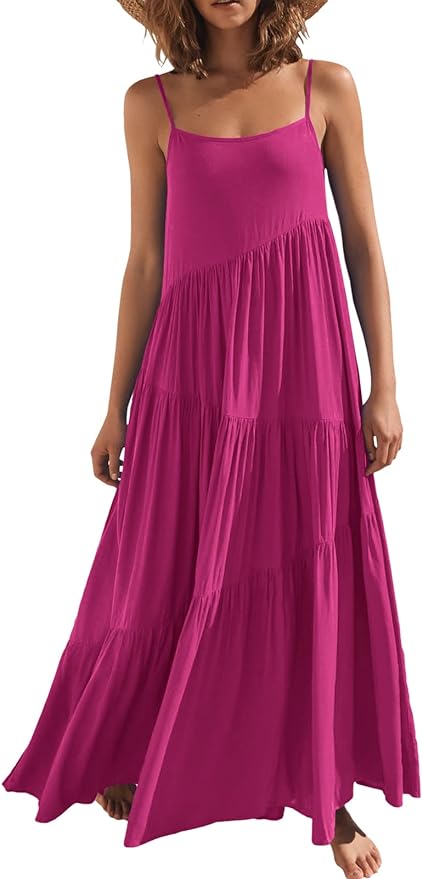 ANRABESS Linen Sundress  | 40plusstyle.com