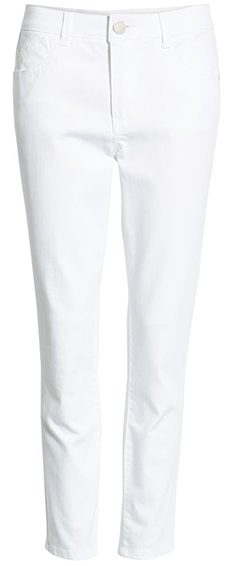 Wit & Wisdom Ab-Solution High Waist Ankle Skinny Jeans | 40plusstyle.com
