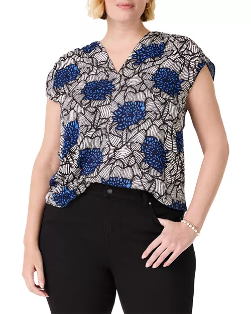 NIC+ZOE Petal Bloom Top | 40plusstyle.com
